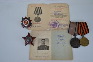 КОМПЛЕКТ НАГРАД НА ВОЗДУШНОГО СТРЕЛКА ШТУРМОВИКА