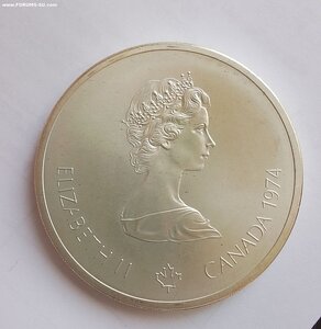 10 долларов Канады, серебро, Олимпиада 1976