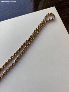 Золотая цепочка,веревка,583 проба,продажа