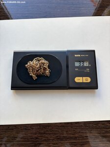 Золотая цепь с крестом,585 проба,продажа