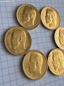 15 p Росс и СС 6 шт оч приличные