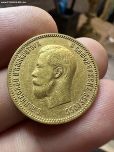 1- 10 рублей 1900 год ФЗ