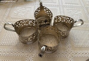 4 подстаканника 875