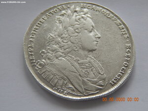 1 рубль 1727 г. - СПБ .