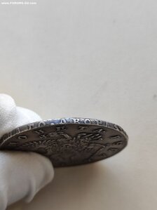 Рубль Елезаветы Петровны 1743 СПБ