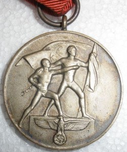 Медаль 13 Март 1938 г