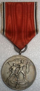 Медаль 13 Март 1938 г