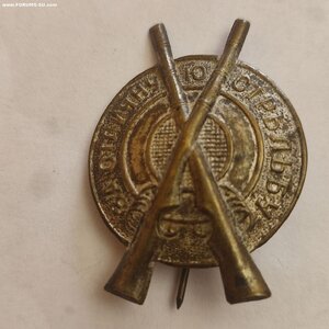 Знак За Отличную Стрельбу, булавка.