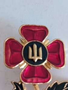 Почесний нагрудний знак Головкома ЗСУ "ЧЕСТЬ ТА ПАМЯТЬ"