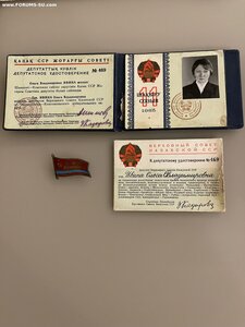 Депутатские и правительственные значки