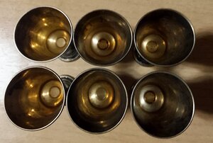 Рюмки 6шт. ( 875 пр )