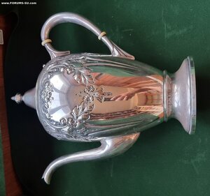 Чайник и Кофейник Серебро Sterling