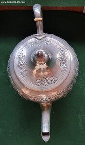 Чайник и Кофейник Серебро Sterling