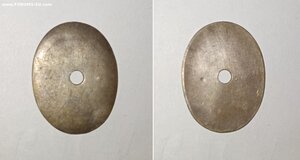 Прижимная пластинка. Серебро.