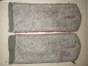 Погоны матроса морской пехоты Северного Флота обр.1943