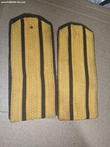 Погоны старшего офицера каперанга Советского флота обр 1943