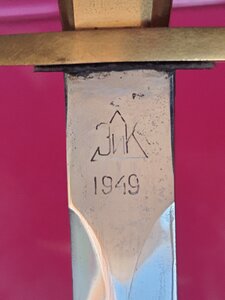 Кортик + ремень металлизированный добрые львы  ВМФ ЗИК 1949