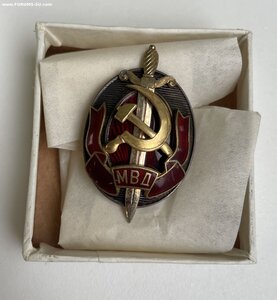 Знак Заслуженный Работник МВД