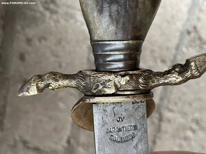 Кинжал с чехлом 3 Рейх Solingen
