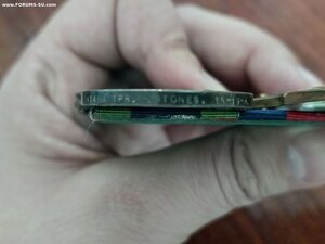 Великобритания. Колодка на 5 наград, IGSM на кавалериста