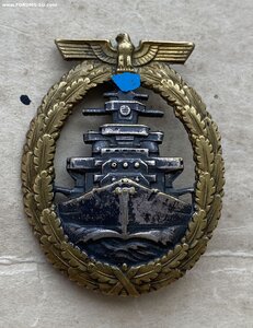 Знак “Член Команды Линейного Корабля или Крейсера”