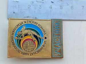 Знак, VI чемпионата мира по ручному мячу,женщины СССР 1975 г