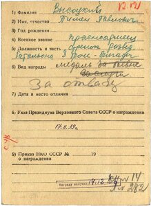 За Отвагу №18*** "штихель" Состояние!