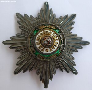 Звезда Св. Станислава. ЭДУАРДЪ. ВД.