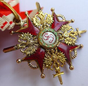 Орден Св. Станислава 3ст. с мечами. Кейбель. АК.