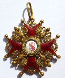 Орден Св. Станислава 3ст. "Эдуардъ". ВД. "Мечи".