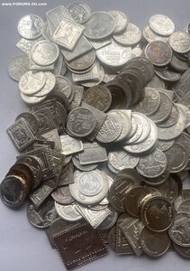Серебряные жетоны