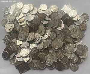 Серебряные жетоны