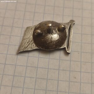Серебряный знак Гребного Общества "Стрела"