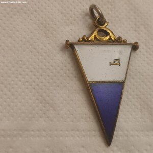 Призовой жетон Яхт-клуба Чайка 1921г