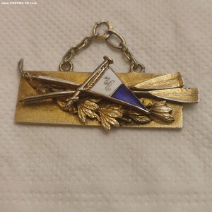 Призовой жетон 84пр.Яхт-клуба Чайка 1918г.