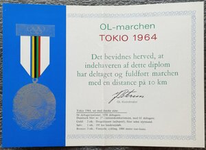 Памятные медали Олимпиад 1896-1980 гг. сертификаты