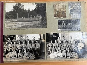 Альбом Авиационный отряд Новосибирск 1927-1933 год. КВЖД.