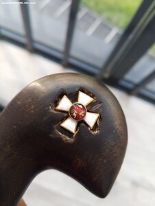 Кавказская шашка . За храбрость.