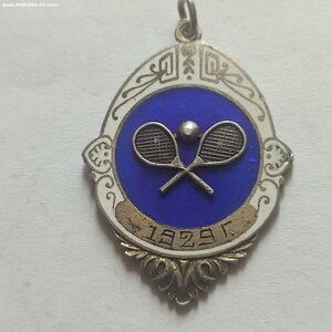 Жетон 875пр.Первенство тенис 1929г.