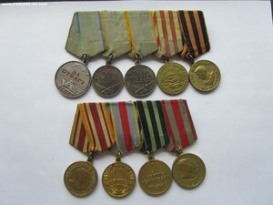 3 КЗ, Отвага,2 БЗ, Варшава ,Москва,Кенигсберг,ОВ 1 юб и др.