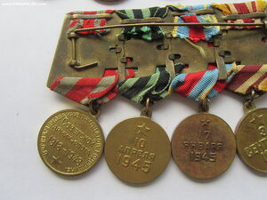 3 КЗ, Отвага,2 БЗ, Варшава ,Москва,Кенигсберг,ОВ 1 юб и др.