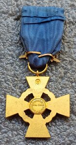 Золотой крест Почетного Легиона с мечами 1914-1918 гг.