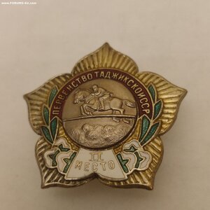 Первенство Таджикской ССР, Скачки 1940г