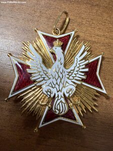Белый орел Крест и Звезда