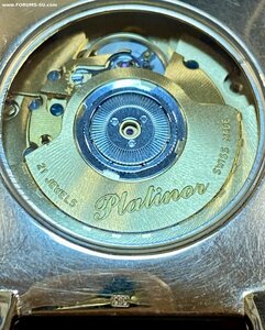 Мужские золотые наручные часы Platinor. 36 грамм золота.