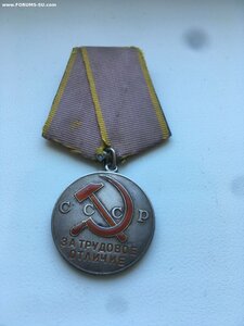 За трудовое отличие 66217 с доком