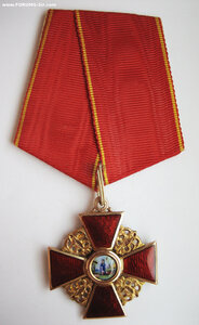 Орден Св. Анны 3ст. на колодке Кейбель. АК.