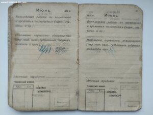 Партбилет РКП(б) 1920 г.