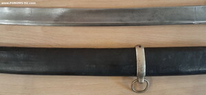 Шашка драгунская артиллерийская образца 1881 года.