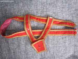 Пояс с галуном.